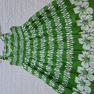 Iris & Ivy Green and White Checkered Dress - Girls Size 10